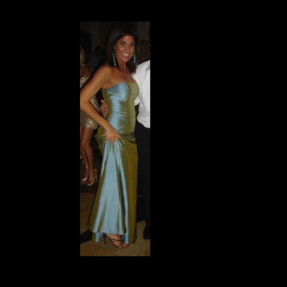 Nicole Miller Full length Strapless Gown